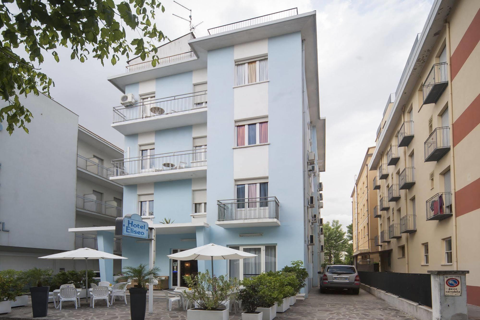 Hotel Eliseo Ріміні Екстер'єр фото
